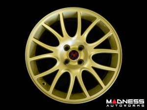 FIAT 500 ABARTH Tributo Ferrari Alloy Wheel Set - Gold Finish